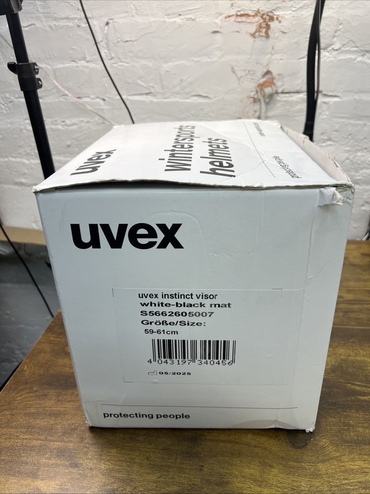 uvex Instinct Visor - Adjustable ski & Snowboard Helmet Integrated Visor Large