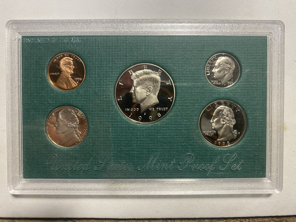 1998 S US MINT PROOF SET