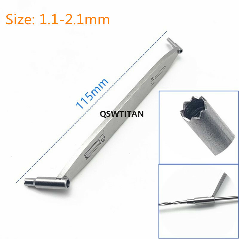 Orthopedic Drill Sleeve Pointed Drill Guide Double Bone Bits Drill Guider Sleeve