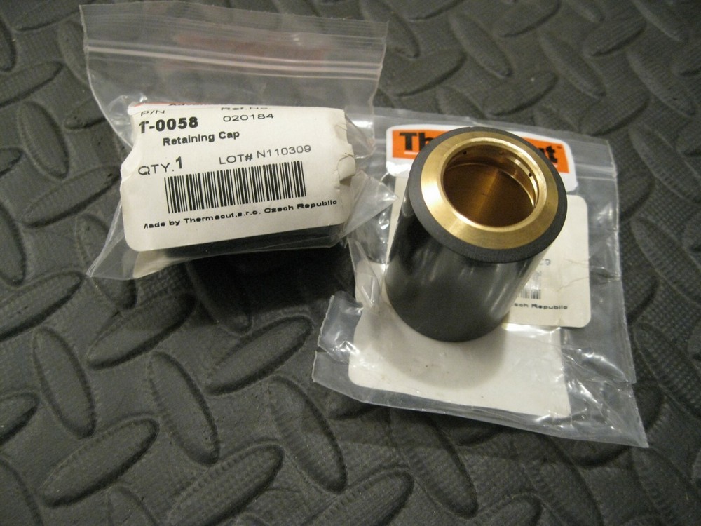 Thermacut T-0058 Retaining Cap 2pc Lot