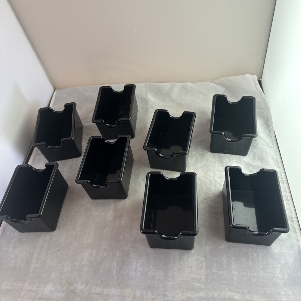 12-Piece Black Sugar Packet Holder