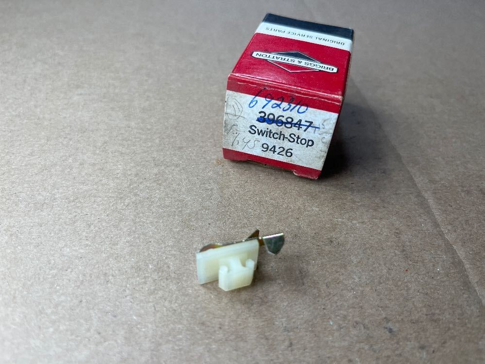 Briggs & Stratton 396847 SWITCH STOP ASSY