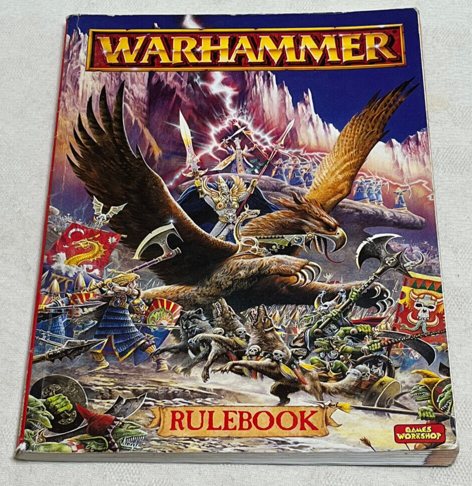 WARHAMMER : 1996 Rulebook - Games Workshop Rules & Strategy Guide Book