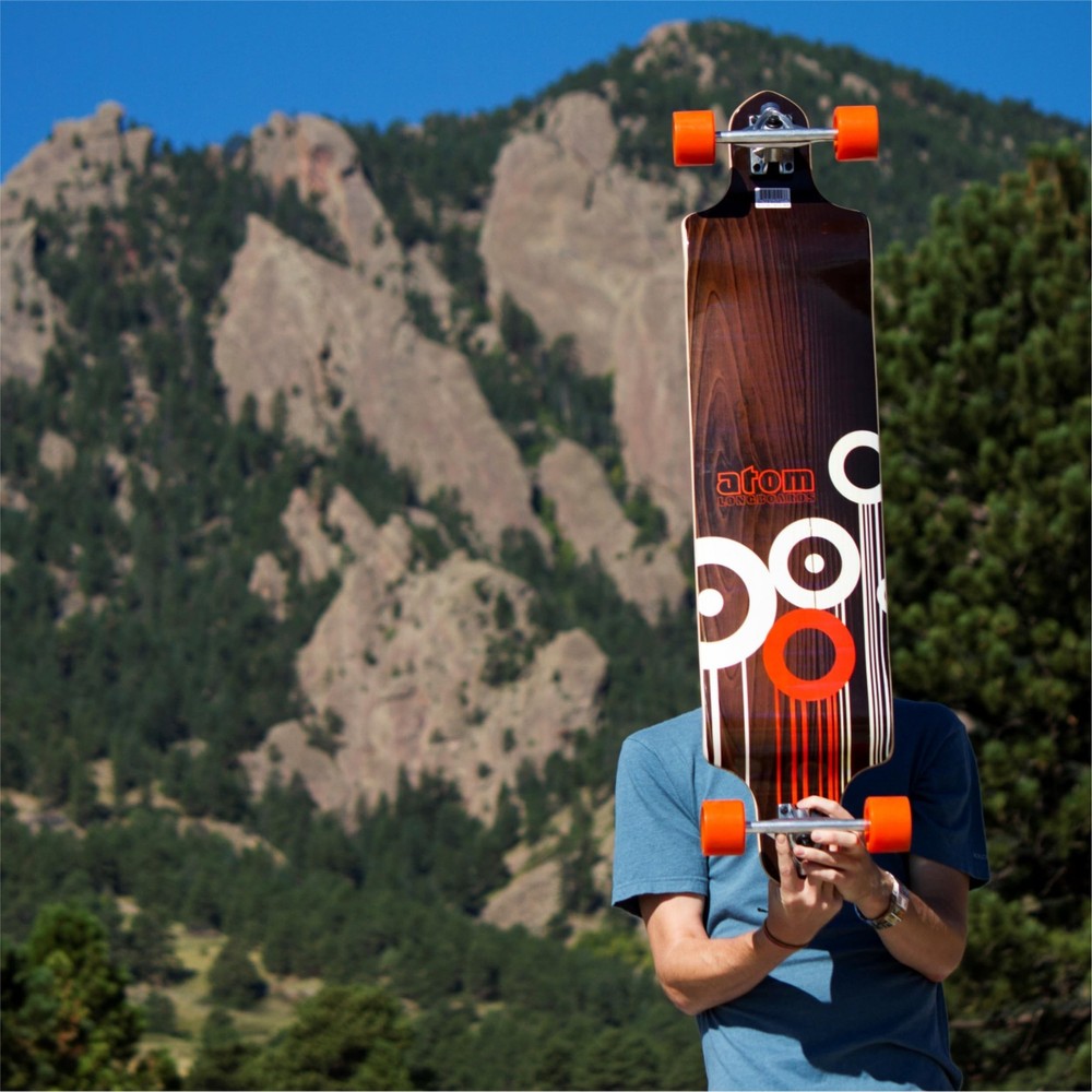 41Inch Drop Deck Longboard for Smooth Rides and Easy Tricks
