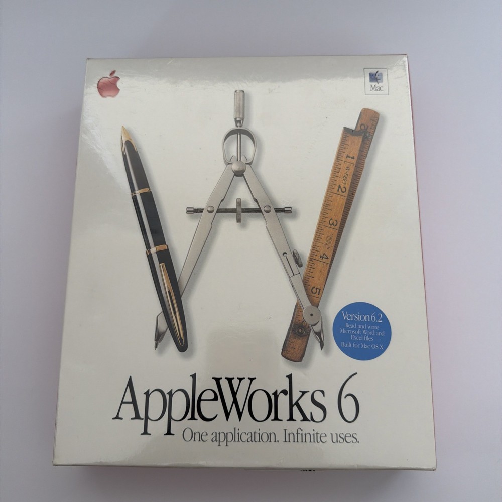 Apple Works 5, New In Sealed Box