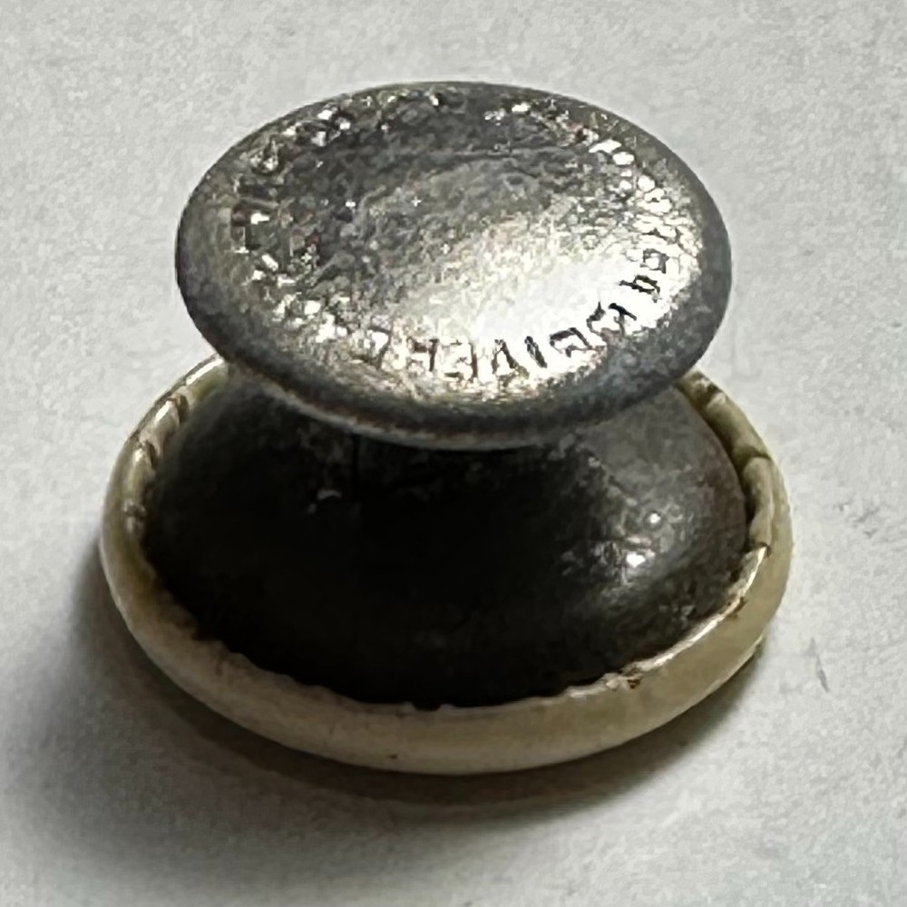 c1890s AOM Masonic High Degree 5/8" Celluloid Lapel Stud