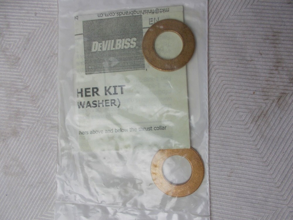 Thrust Washer Kit For; Pressure Tank Devilbiss KK-5049
