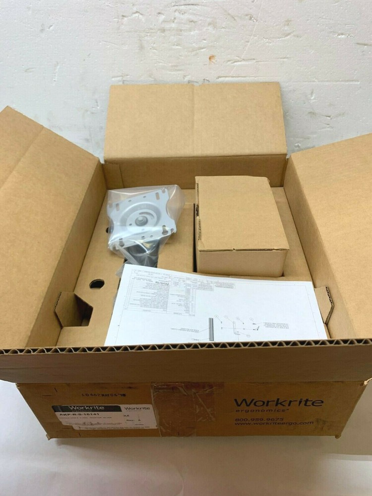 WORKRITE ERGONOMICS DOUBLE ARM & K-RAIL ADAPTER AKP-R-S-16141