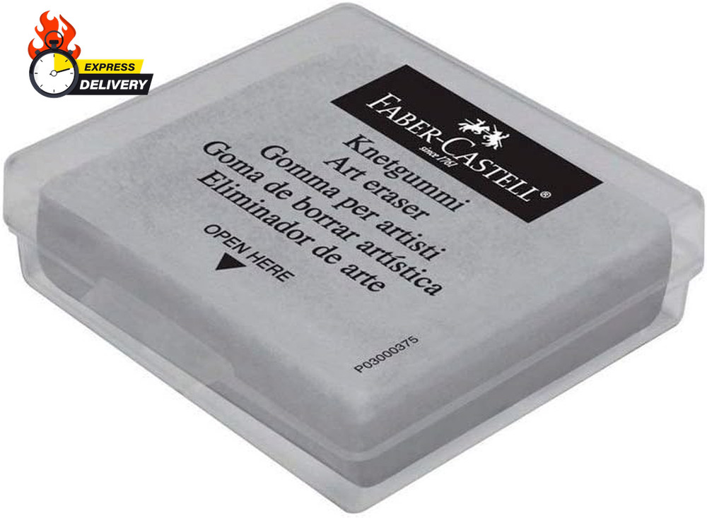 Kneaded Eraser with Case, Grey