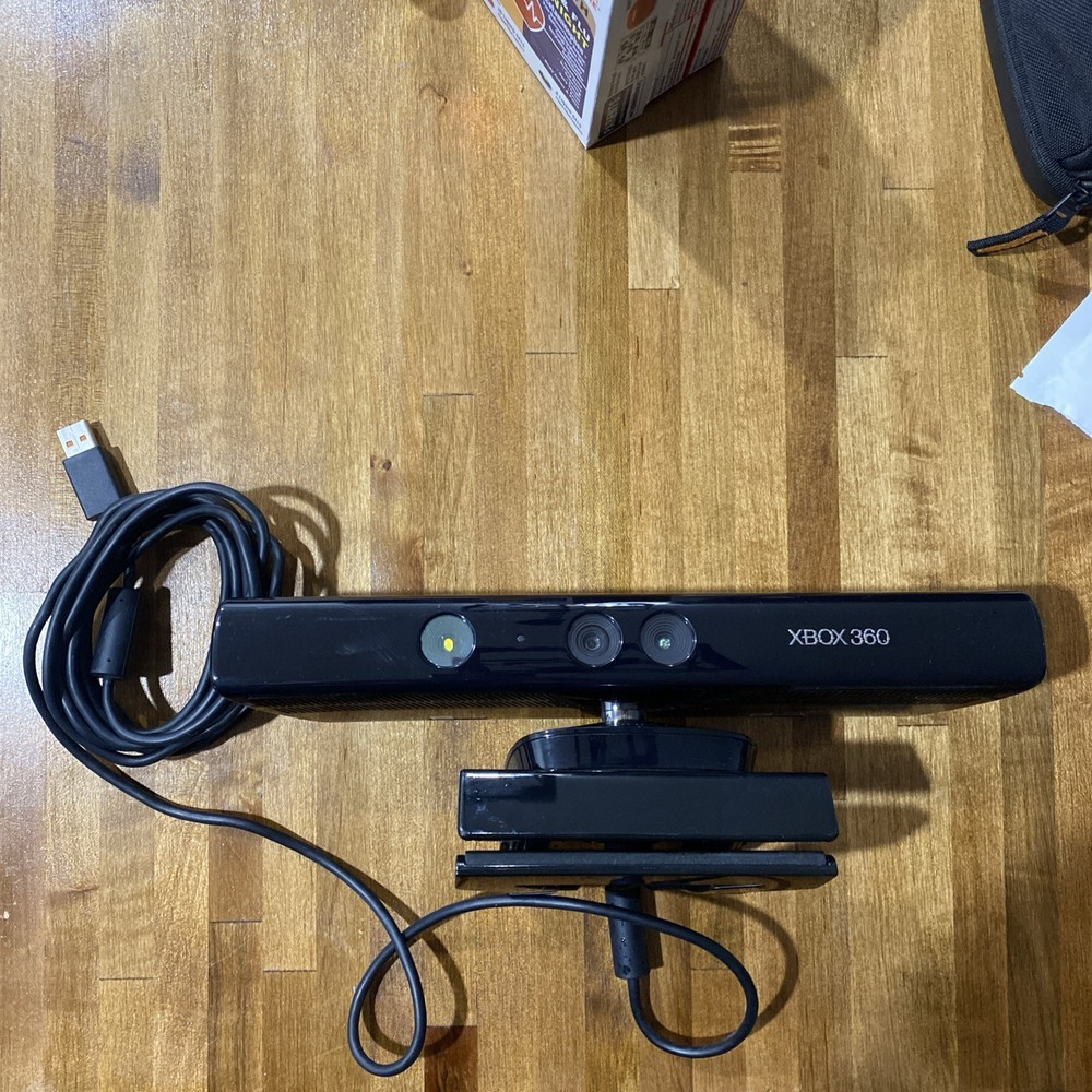 Xbox 360 Kinect Sensor Bar with AC Power Adapter Black