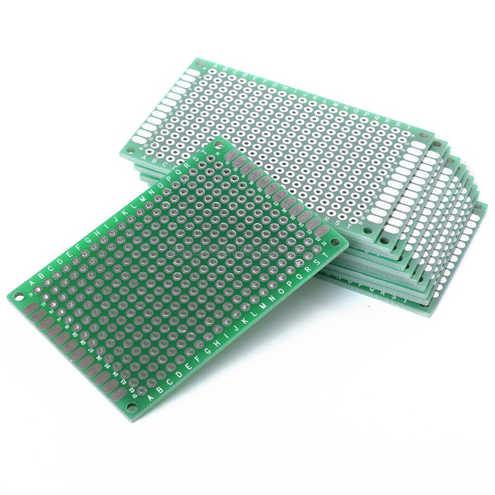 5PCS Double Side Prototype PCB Tinned Universal Breadboard 4x6cm 40mmx60mm FR4