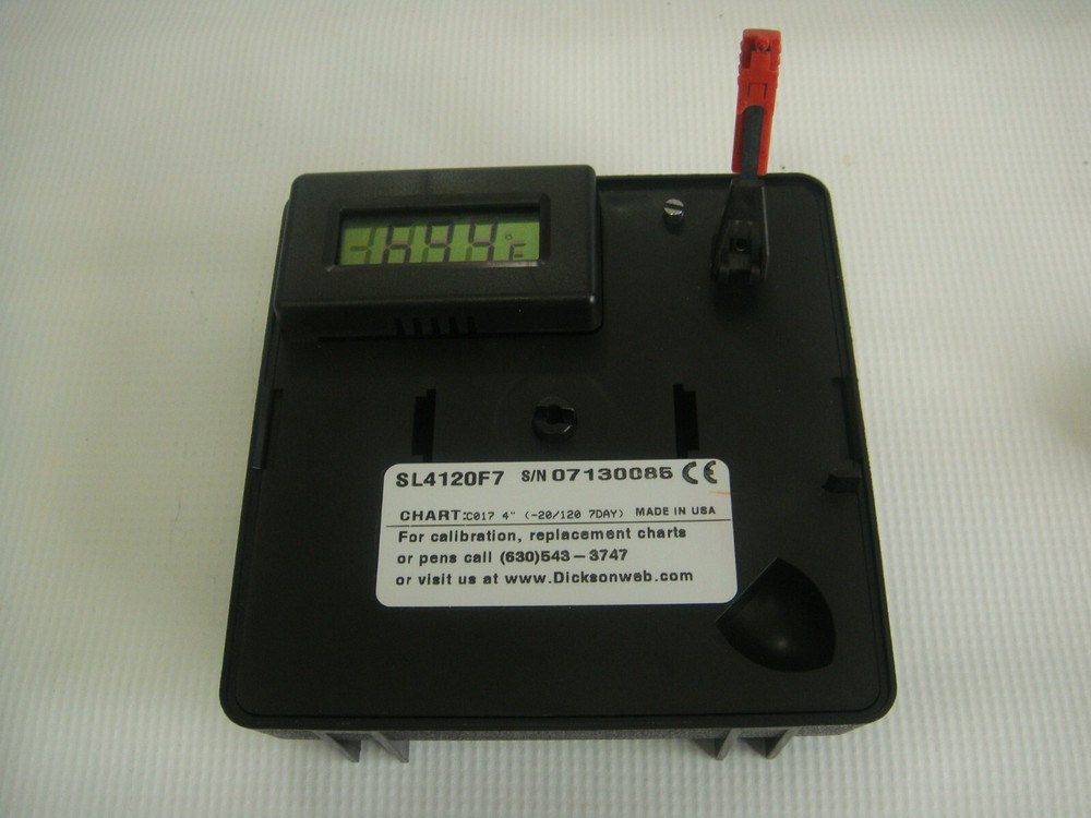 DICKSON SL4120F7 Temp Chart Recorder.