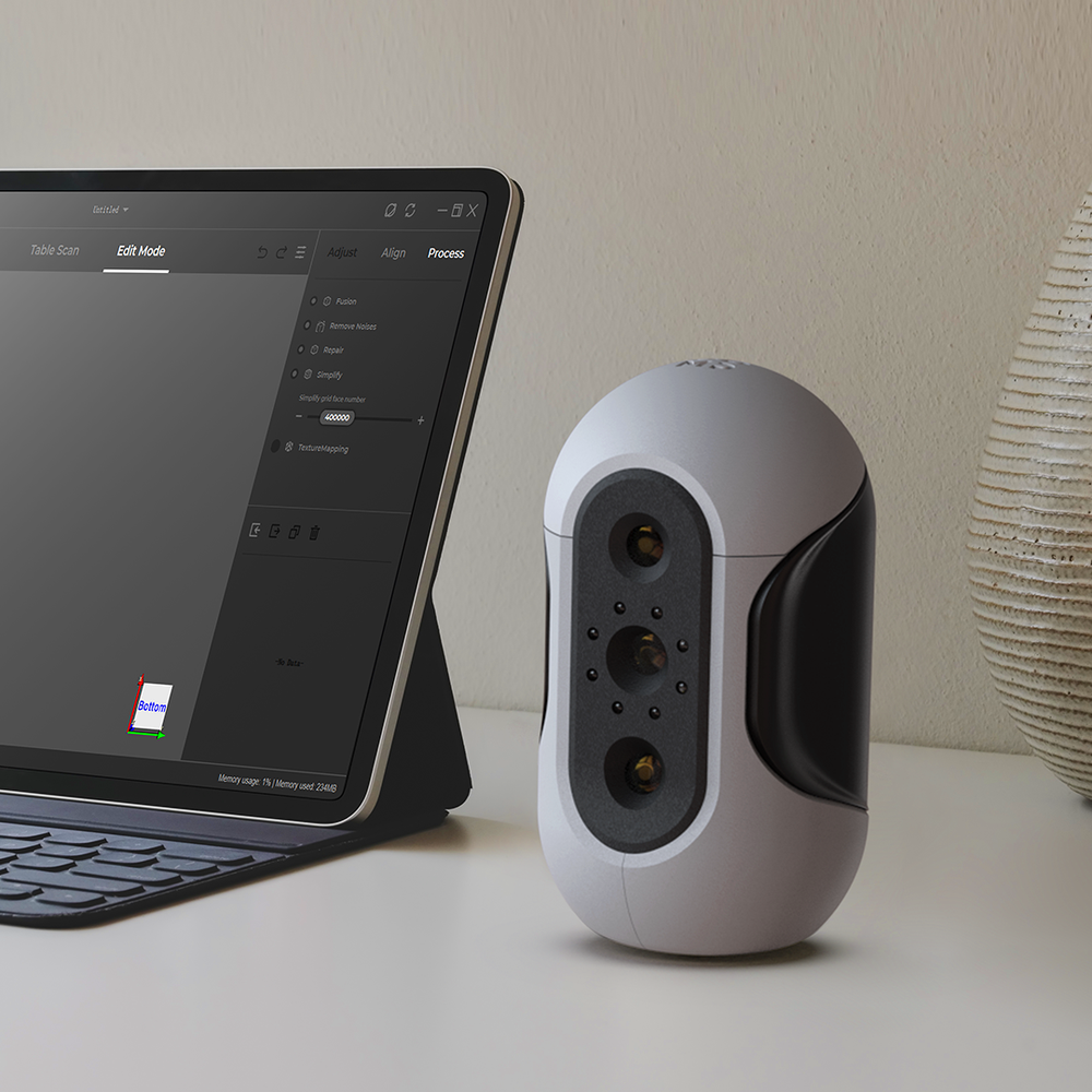 3DMakerpro Handheld 3D Scanner For 3D Printing Mole Premium 0.1mm Resolution