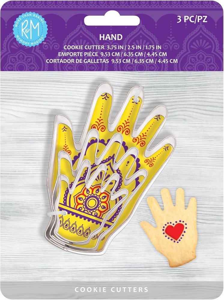 Hand Shaped Cookie Cutter Set