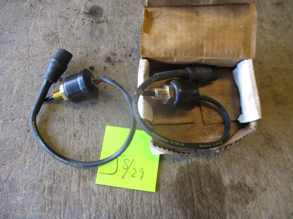 2 NOS Sensors or Switches, for Military Vehicles, Unknown Use HEMTT? LMTV?