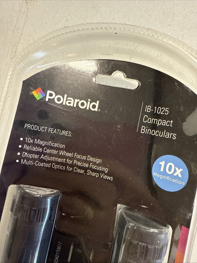 Polaroid 10x25 Binoculars, NEW