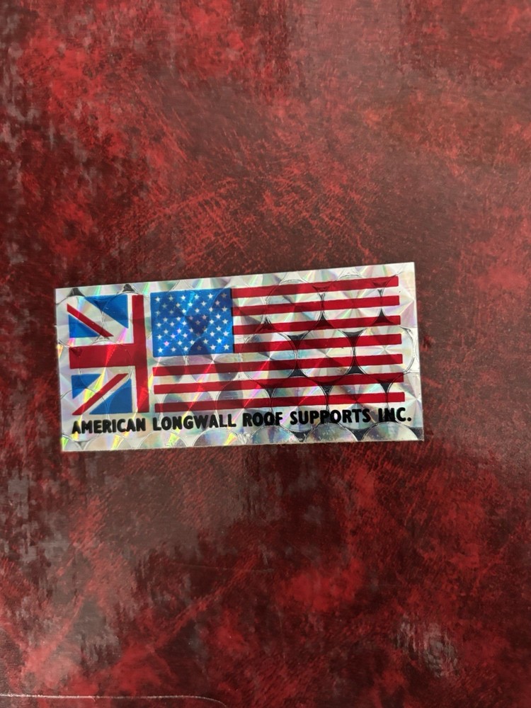 Coal Mining Stickers. Nice Vendor