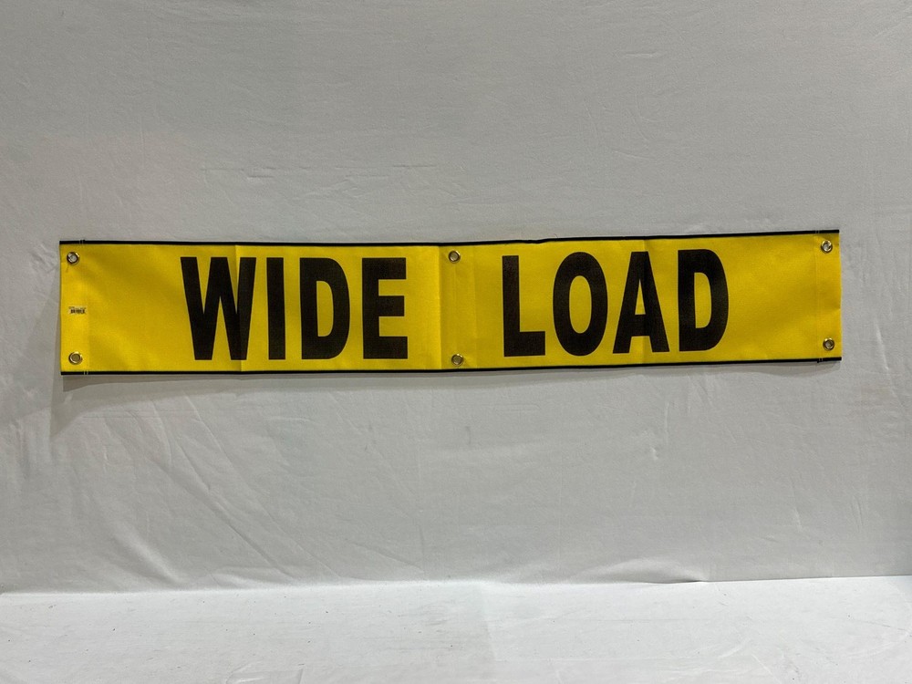 72”X12” Mesh WIDE LOAD Banner