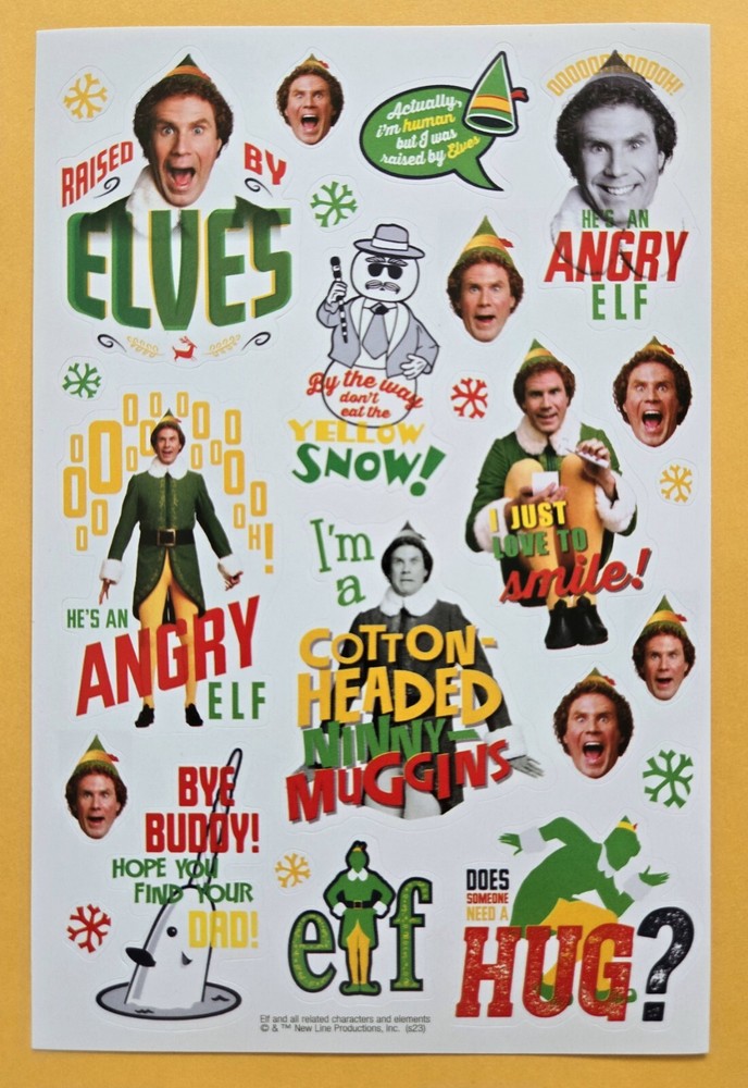 ELF Single Sticker Sheet
