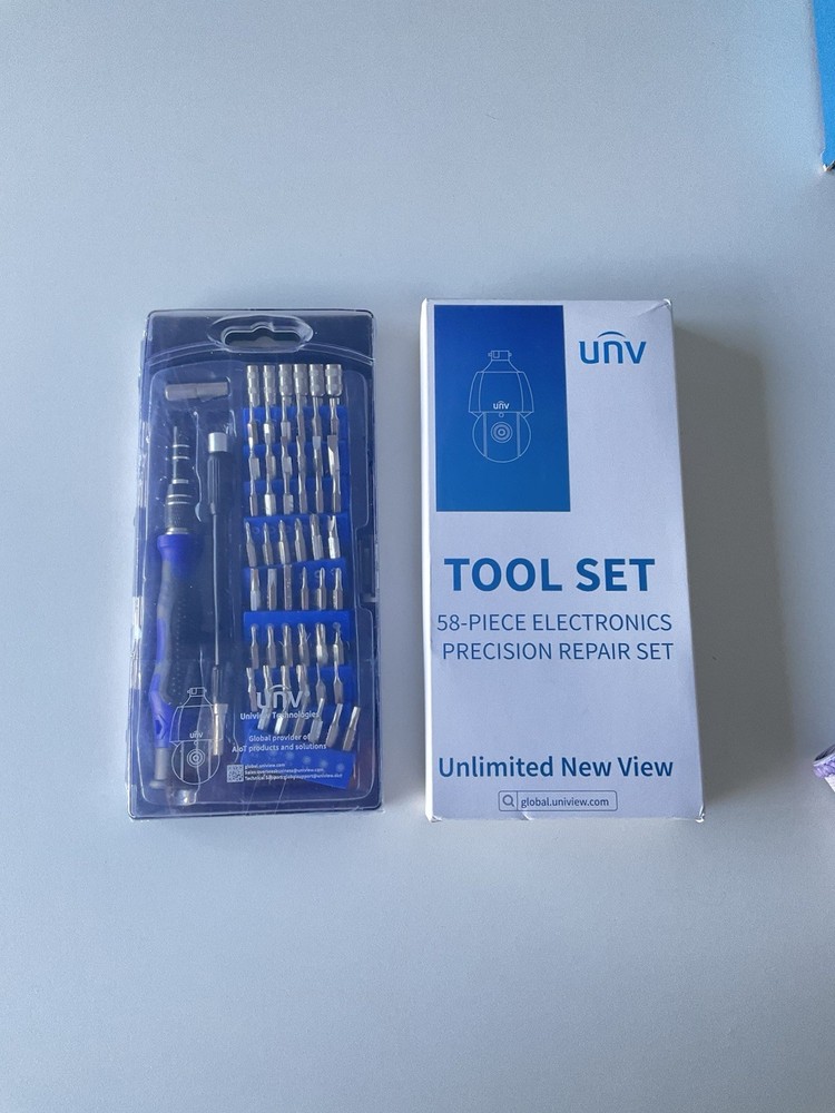 Mini 58-Piece Electronics Precision Repair Tool Set - Blue