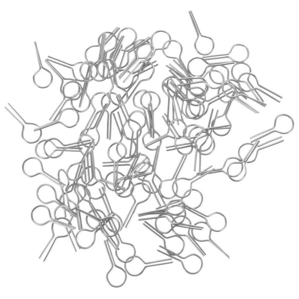 100 Pcs Hanging Burning Ceramic Jewelry Refractory Needle Tools