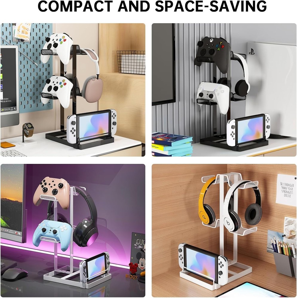 Multi Tier Game Controller Holder Ideal Gamer Gift Controller Organizer for