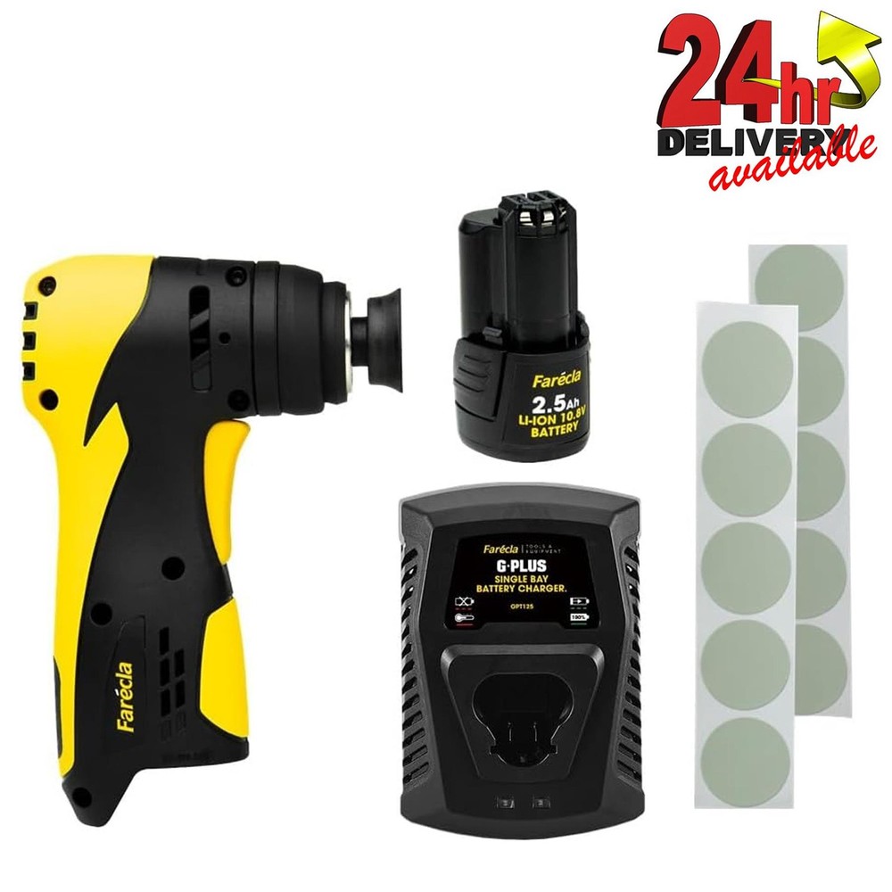 Farecla G Plus GPT325 Mini Cordless Denibber Tool Spot Paint Correction