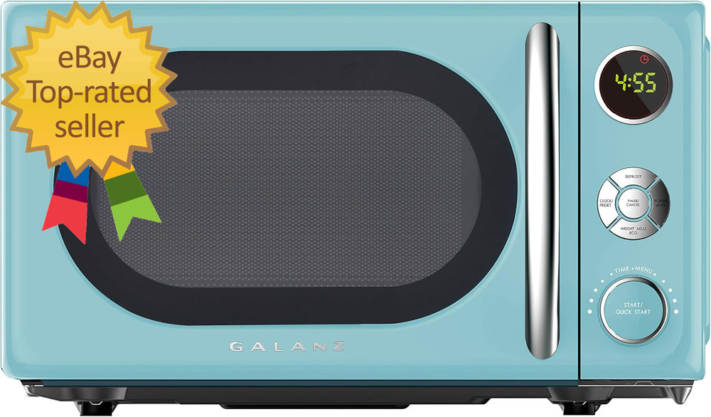 GLCMKA07BER  07 Retro Microwave Oven  LED Lighting  Pull Handle