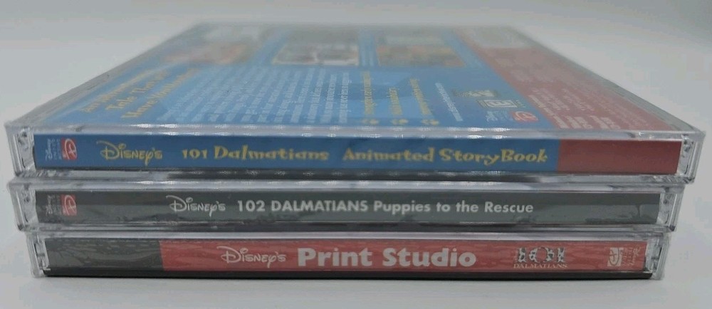 Disney 101 Dalmations Software CD ROM Bundle