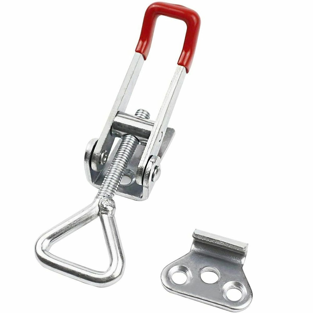 8pack Steel Toggle Latch Catches Adjustable Lock Clamp For Boxes Case