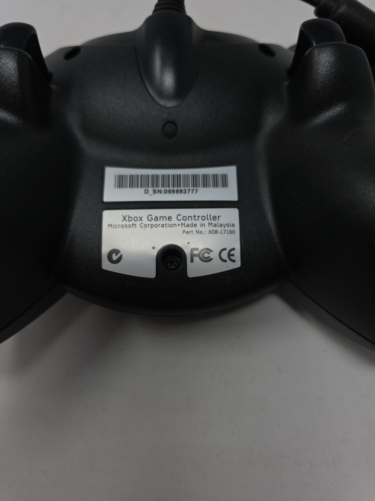 Original Xbox OEM Duke Controller With Breakaway Cable Black Large Tested
