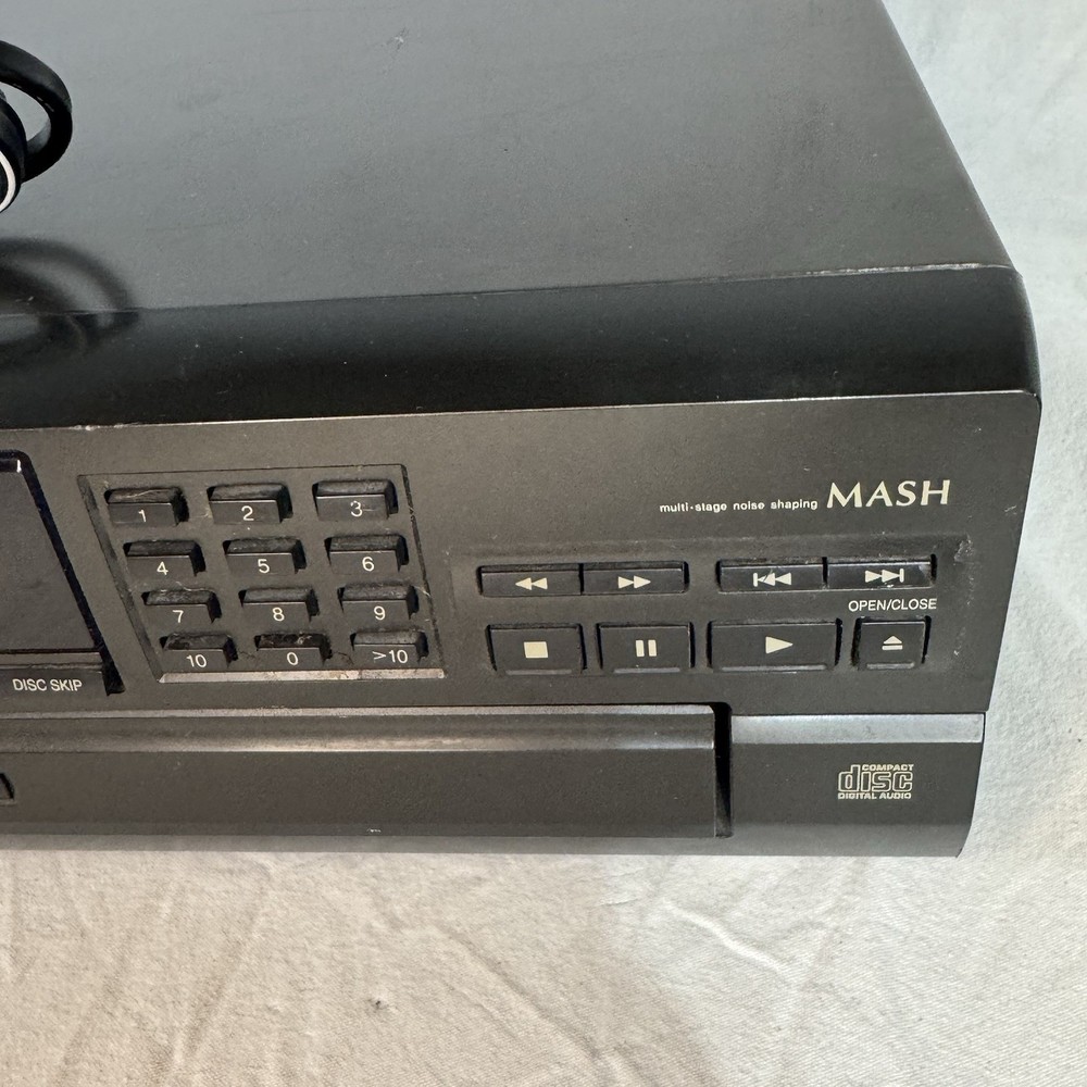 Technics SL-PD5 5-Disc CD Changer Carousel Good Tested ~ Working With Issues