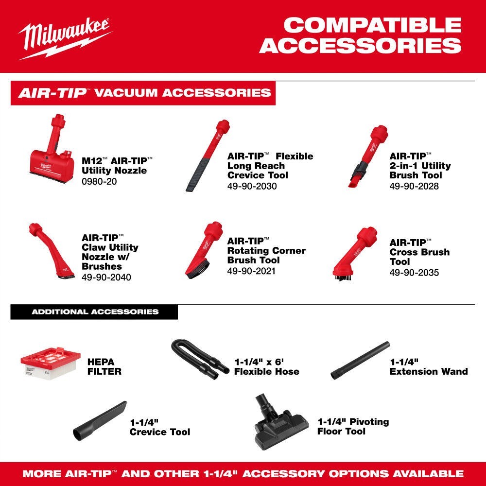 Milwaukee M18 Brushless Handheld Vacuum (Bare Tool)