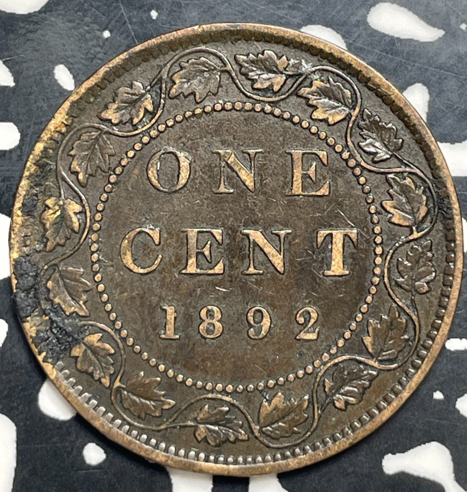 1892 Canada Large Cent Lot#T9940