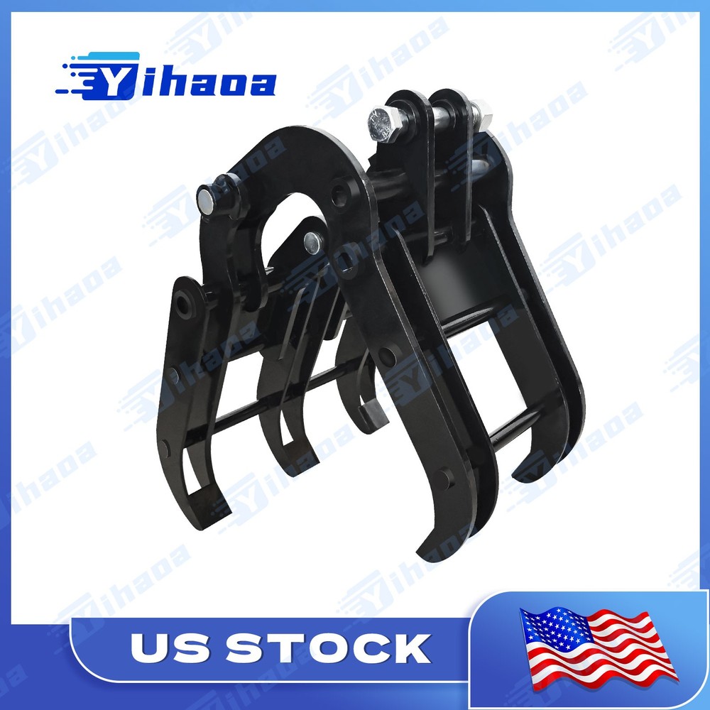 NEW Grapple Wide Opening Grabber Mini Excavator Attachment For Small Diggers