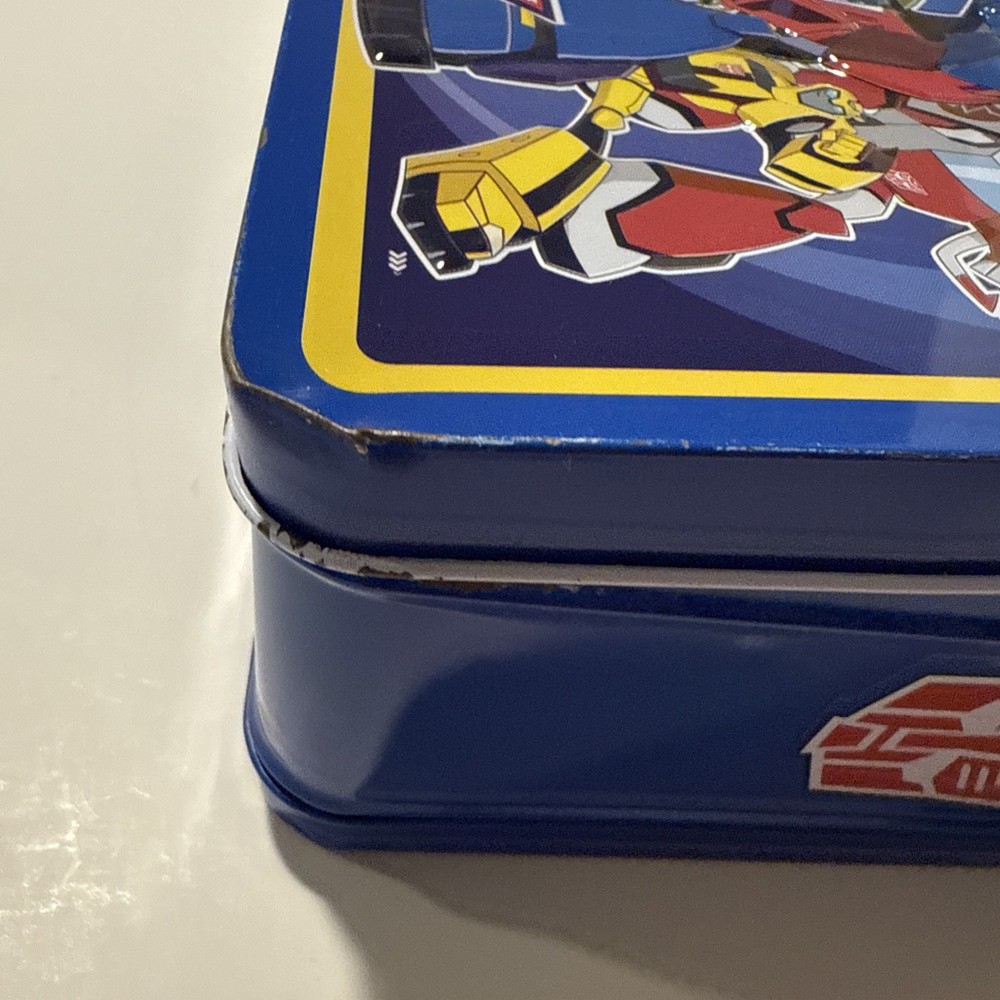 2008 Hasbro Transformers Animated Metal Lunch Box