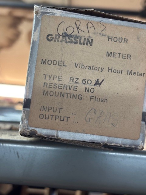 RZ60H GRASSLIN HOUR METER NEW SURPLUS