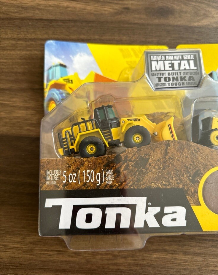 Tonka - Metal Movers Combo Pack - Front Loader and Bull Dozer