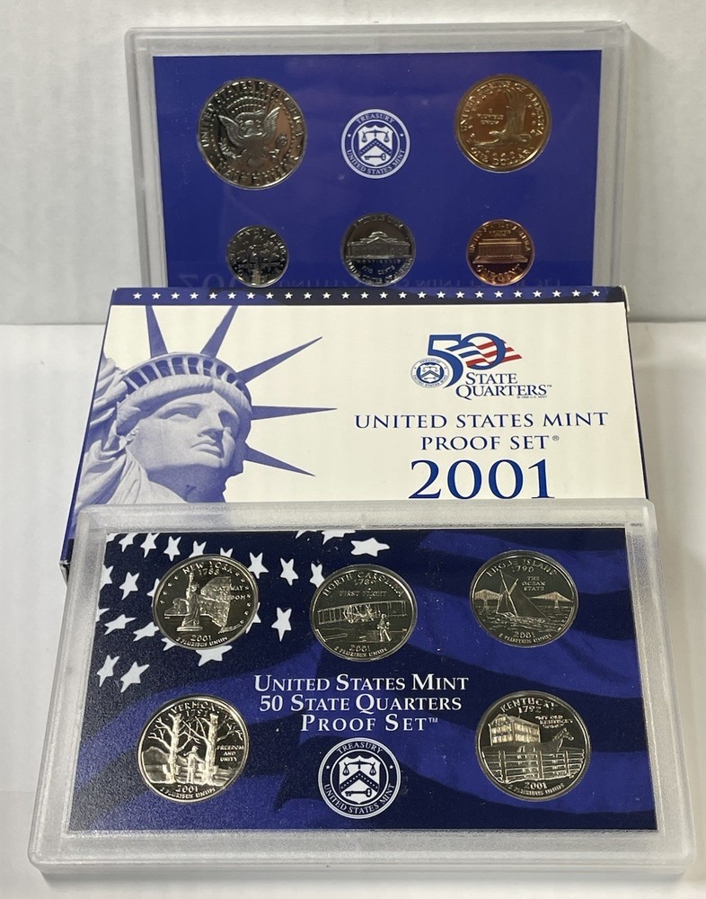2001-S US Mint Proof Set