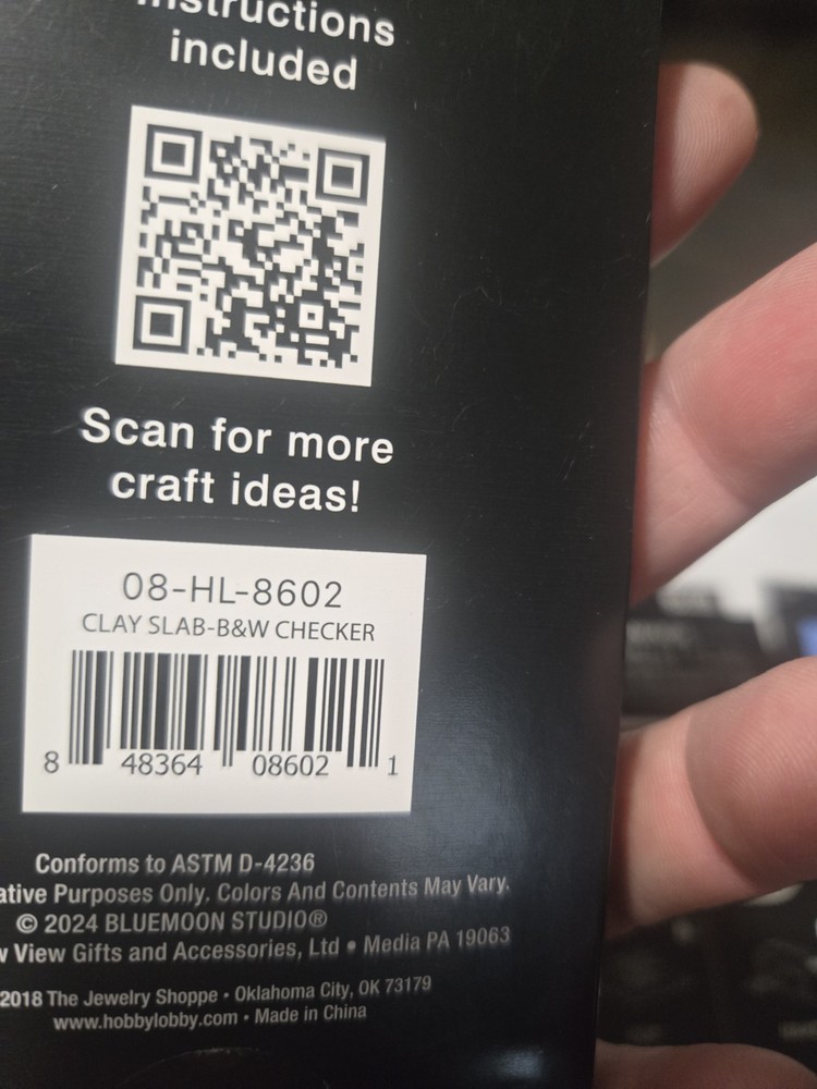 Pre Rolled Polymer Clay Slabs - 4 Packages - New!