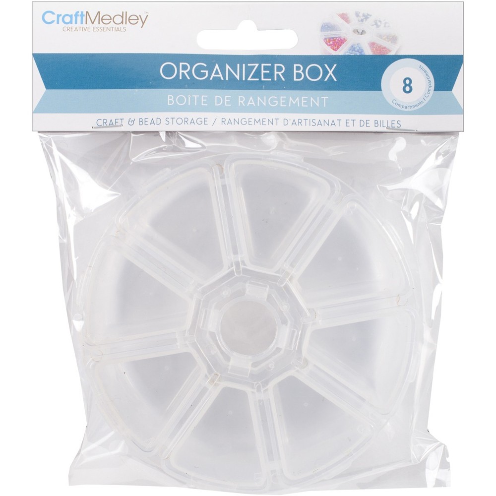 Bead Storage Organizer Boxes 4" 8/Pkg