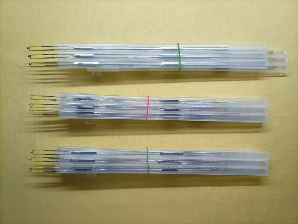 9pc Laparoscopic Urology Loop Electrodes Double Stem Working Element Bipolar