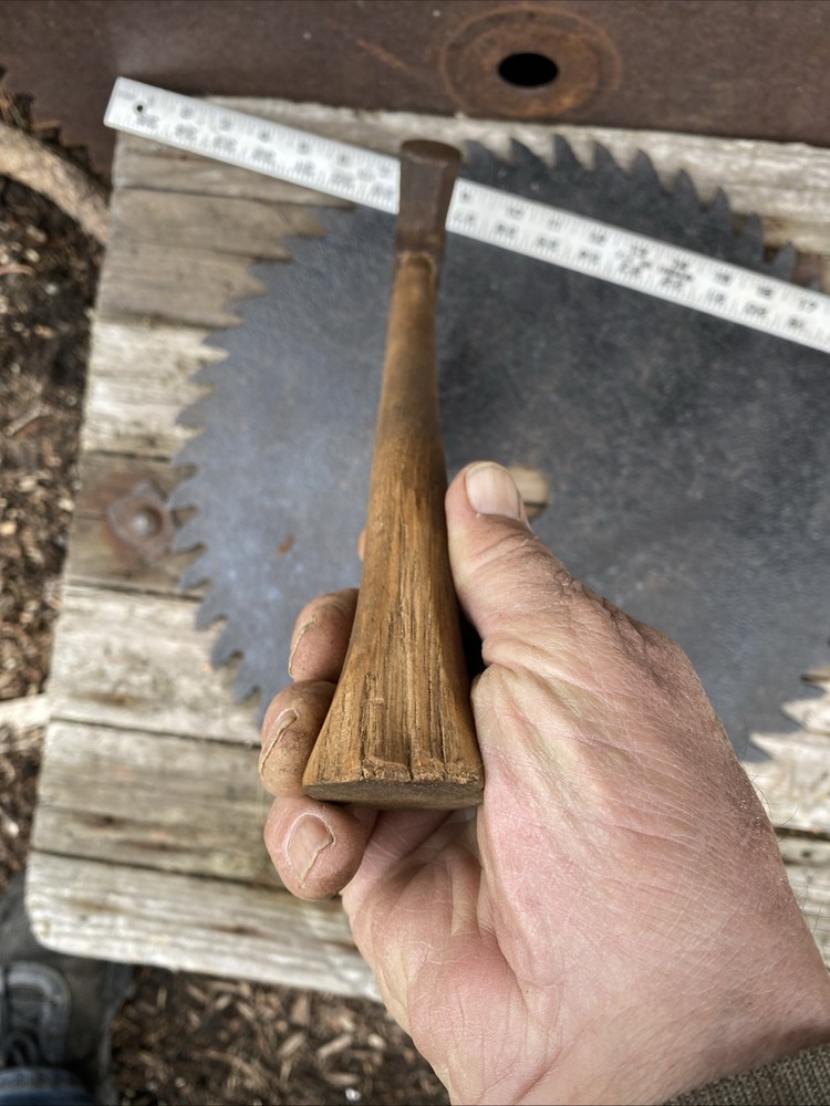 Vintage PHILADELPHIA Tool Co Script Logo Hatchet Carpentry Tool