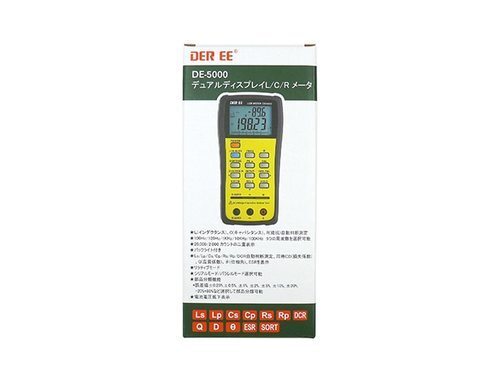 DER EE DE-5000 High Accuracy Handheld LCR Meter Dual Display Main Unit Only