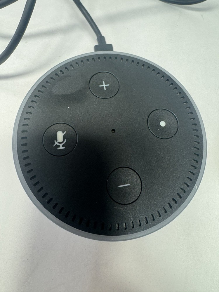 Amazon Echo Dot Black RS03QR with Cable and Power Adapter