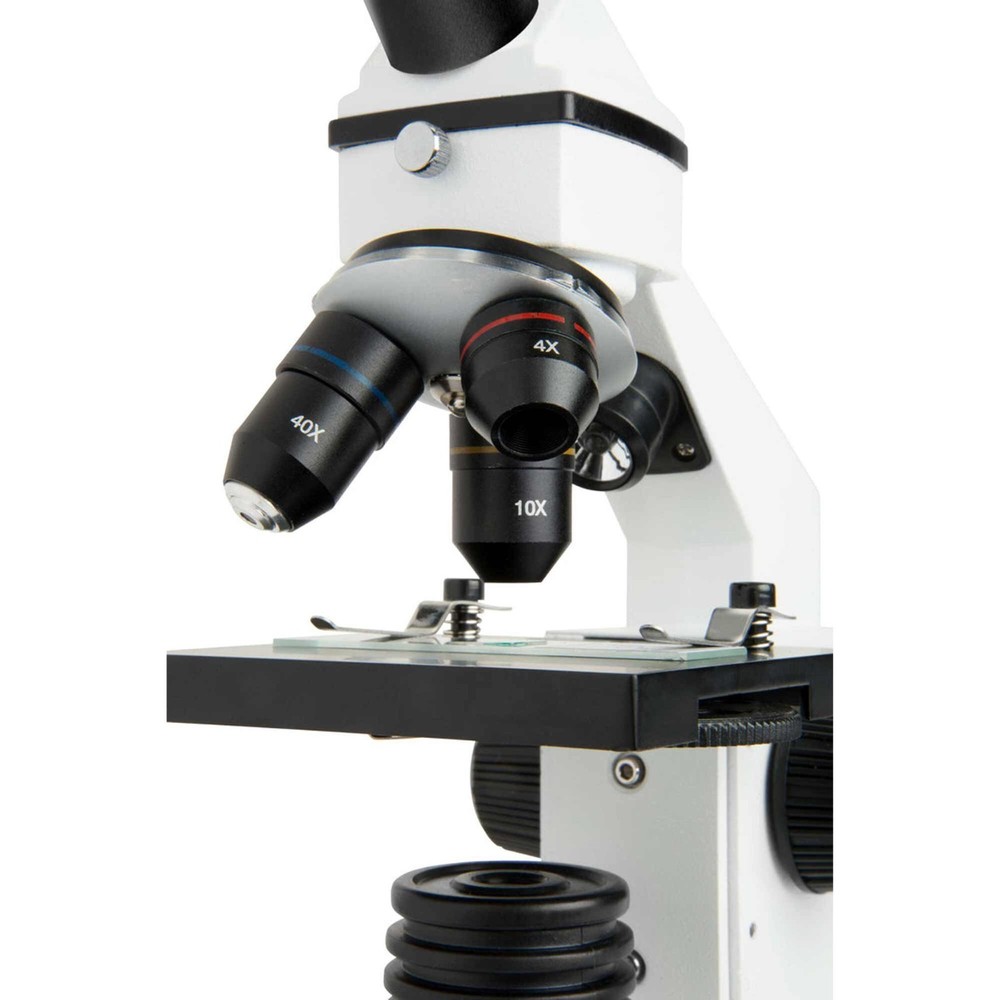 Celestron CM800 Compound Microscope White 800x Magnification CSN44128