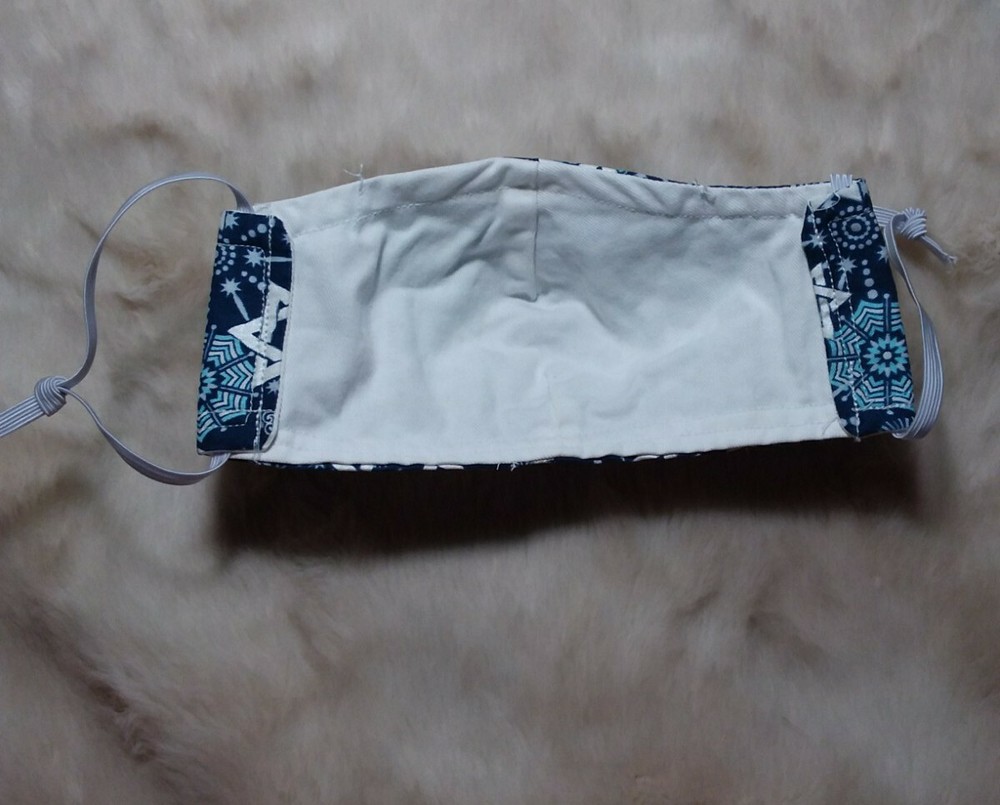 Hanukkah Cotton Face Mask Medium