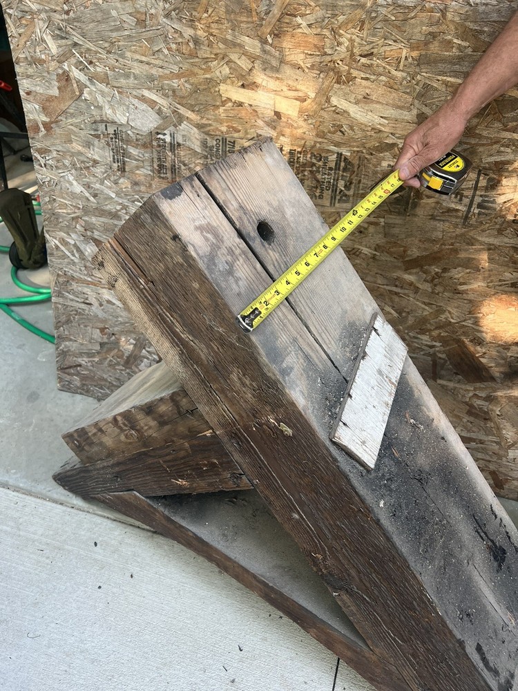 HUGE Antique Corbels Pair
