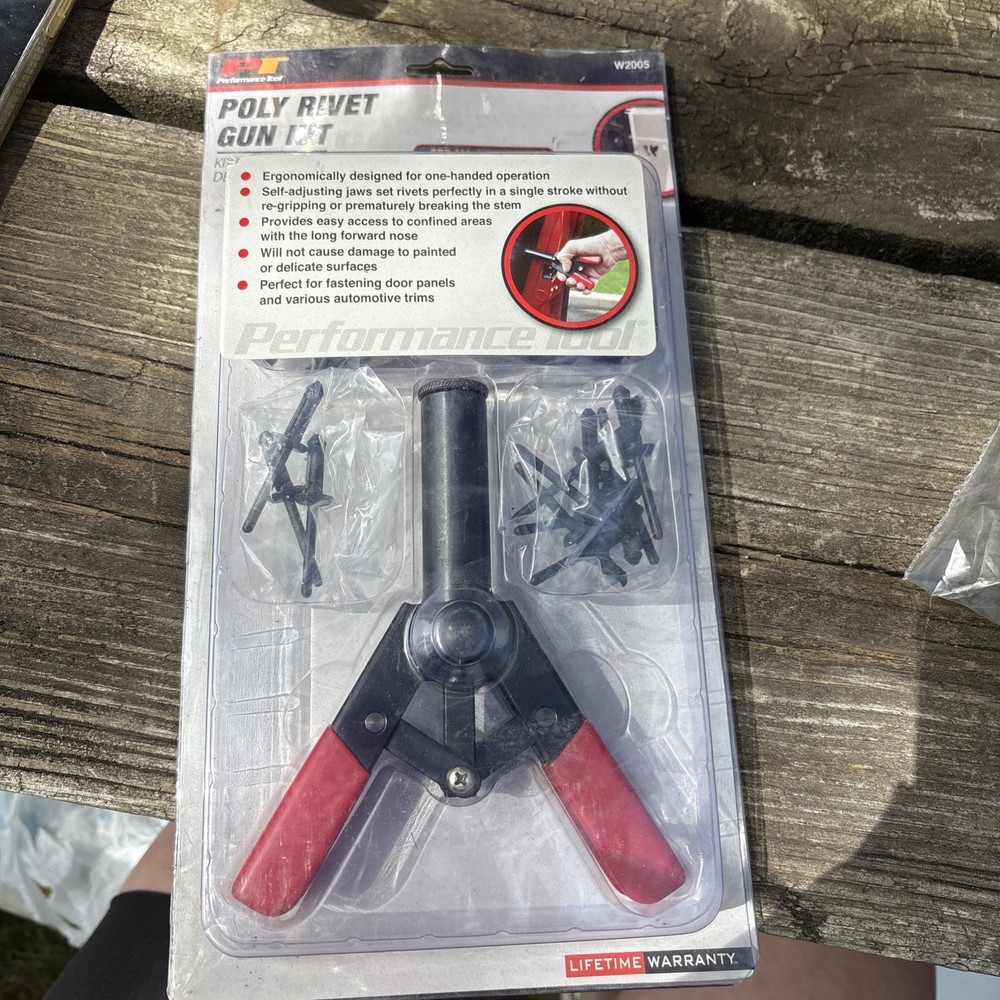 NEW Performance Tool W2005 Poly Rivet Gun Kit (BN351)