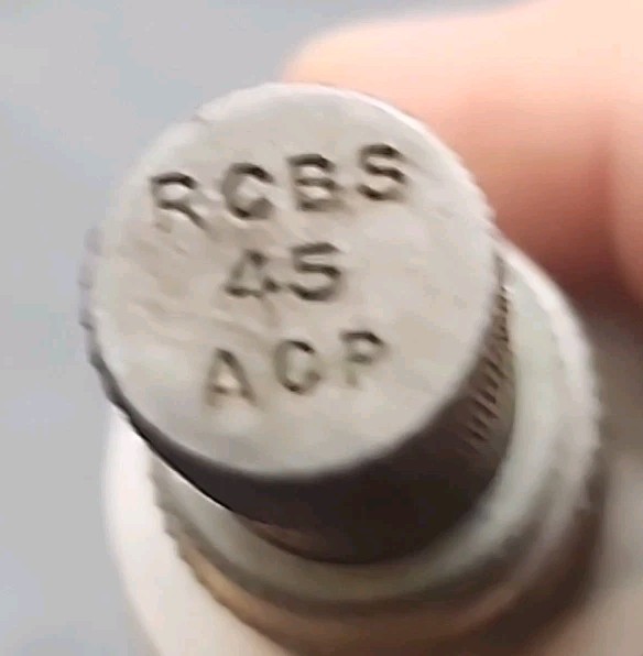 RCBS Reloading Dies 3-Die Set .45 Auto